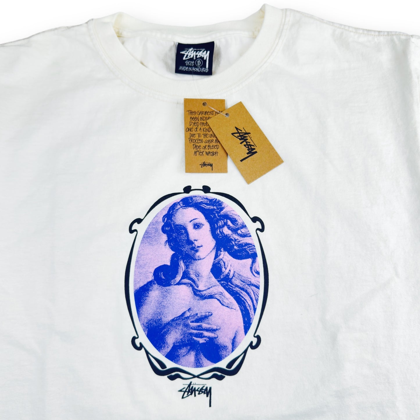 Stussy White Art Portrait (S)