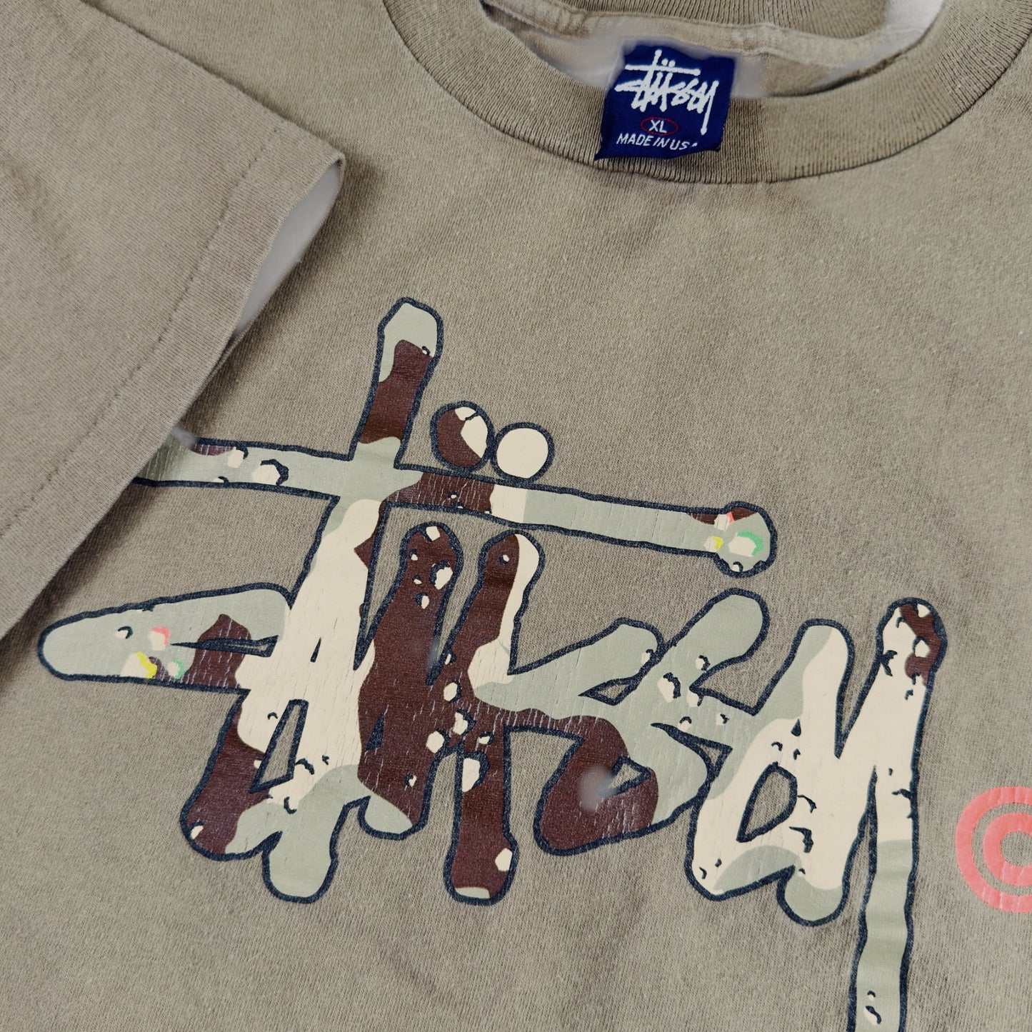 90's Stussy USA Tee (Boxy L)