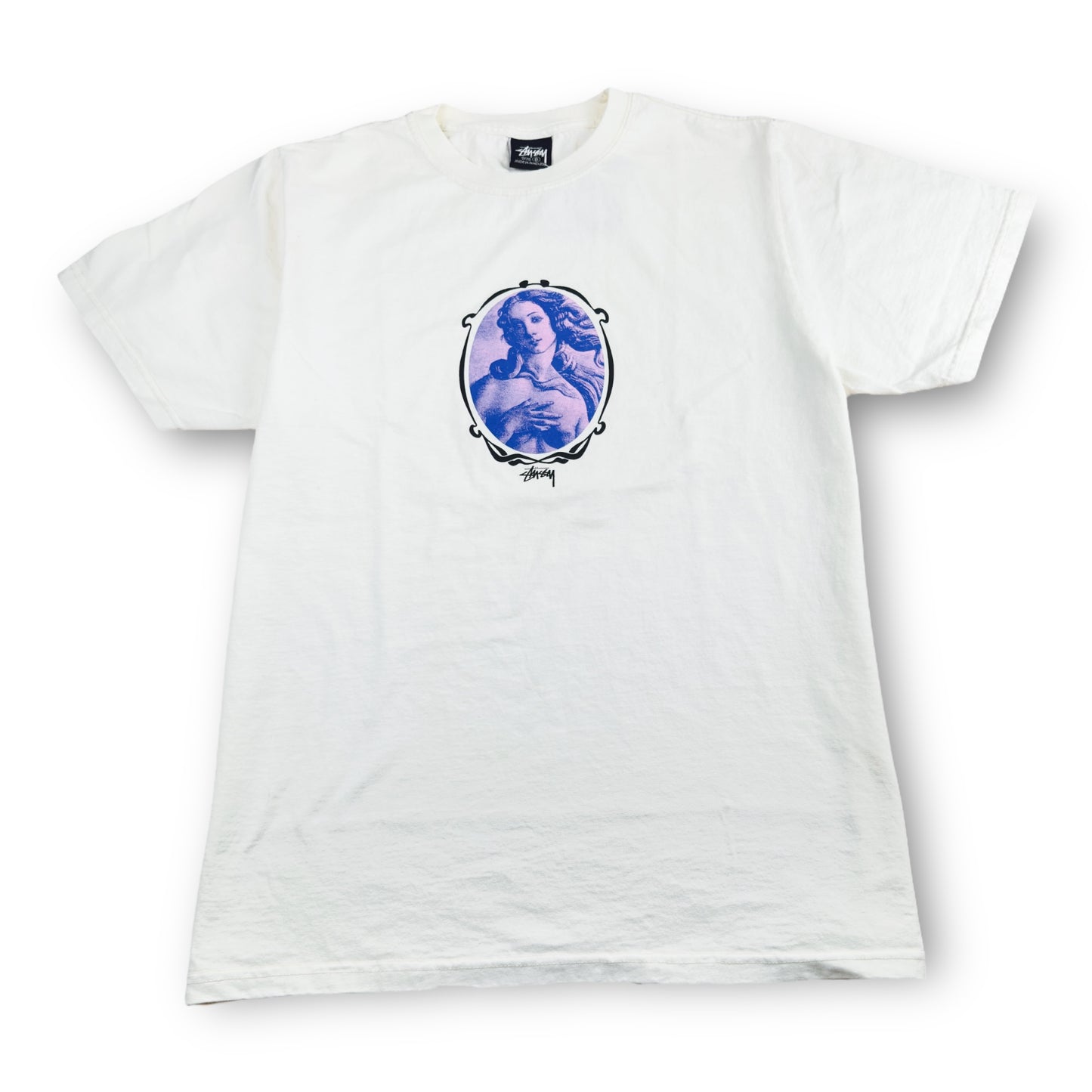 Stussy White Art Portrait (S)