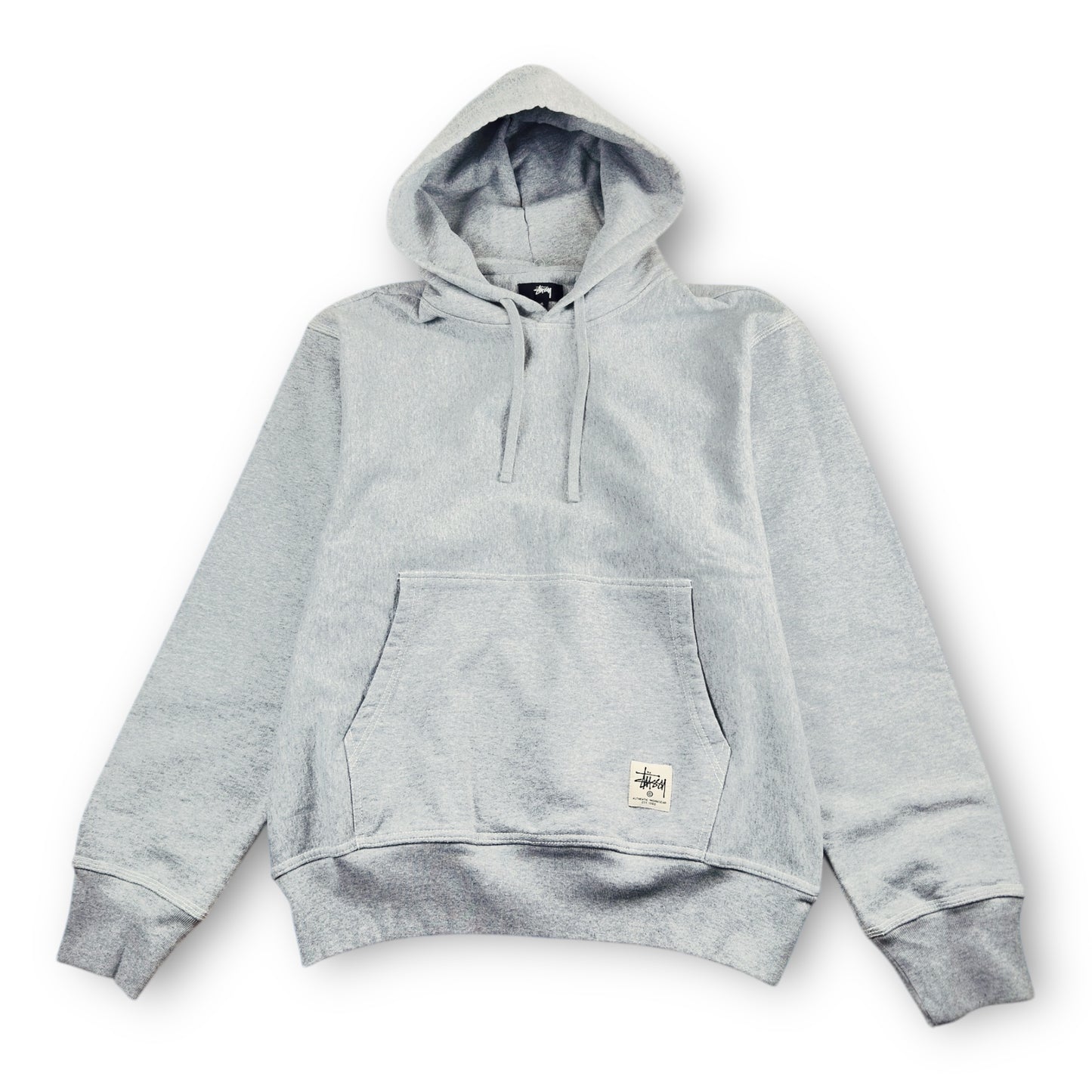 Stussy Gray Stitched Hoodie (S)