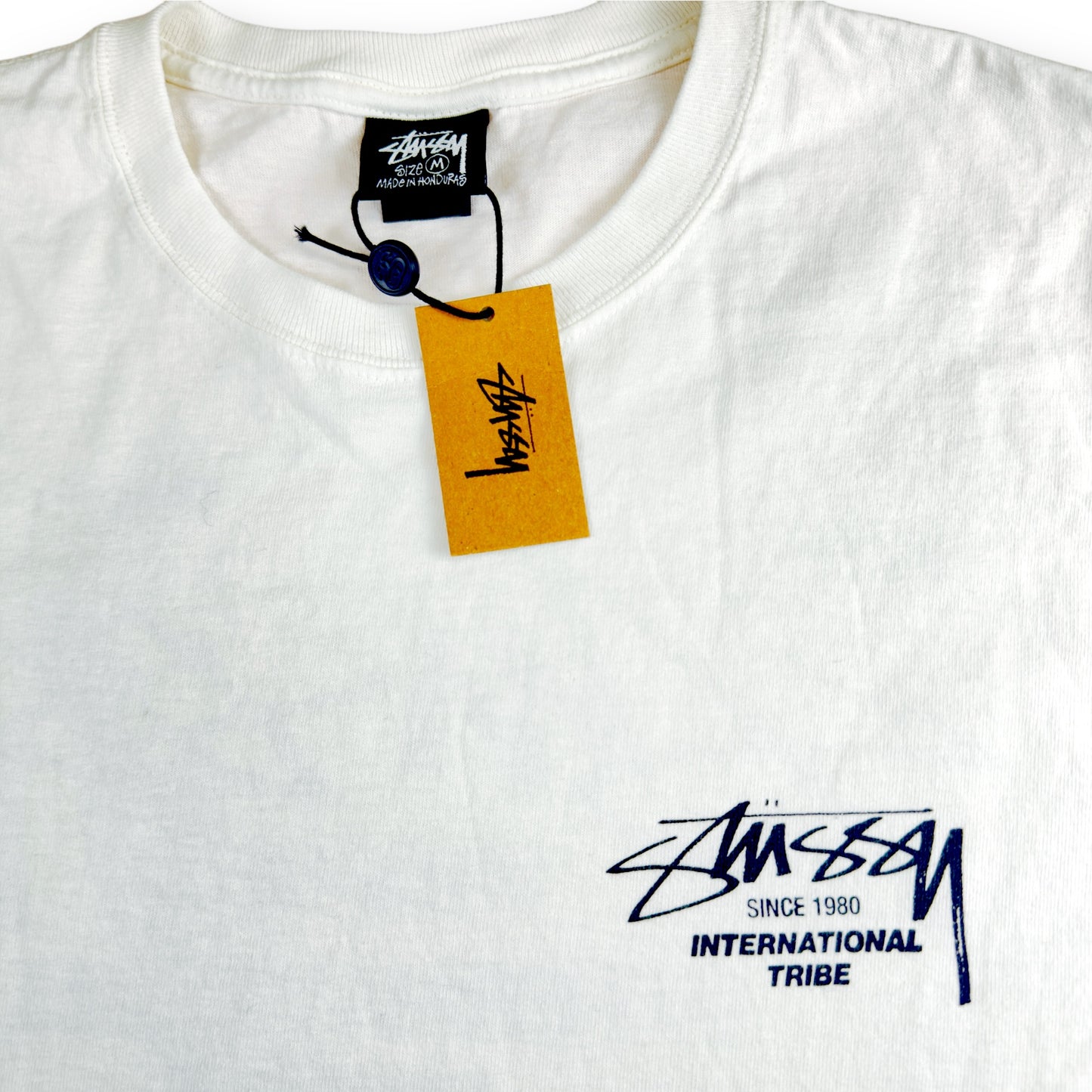 Stussy White Beats Sounds (M)