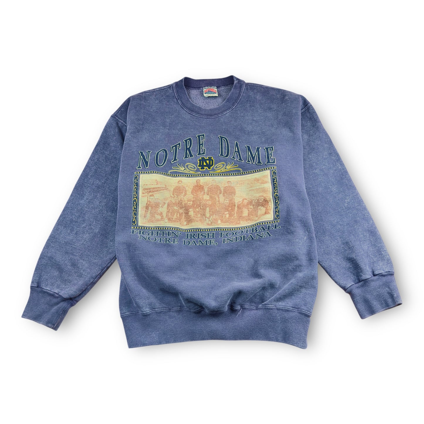 90's Norte Dame Acid Wash (L/XL)