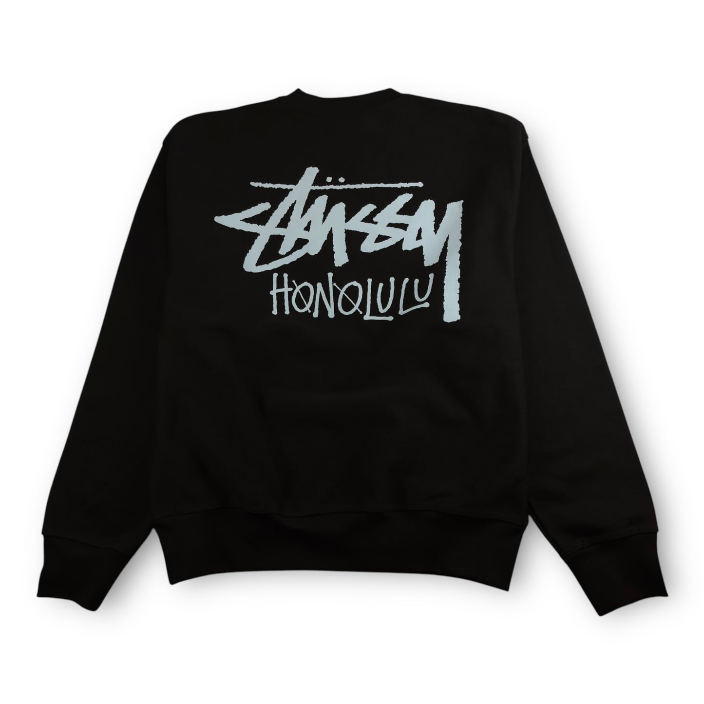 Stussy Black Honolulu Crew (L)