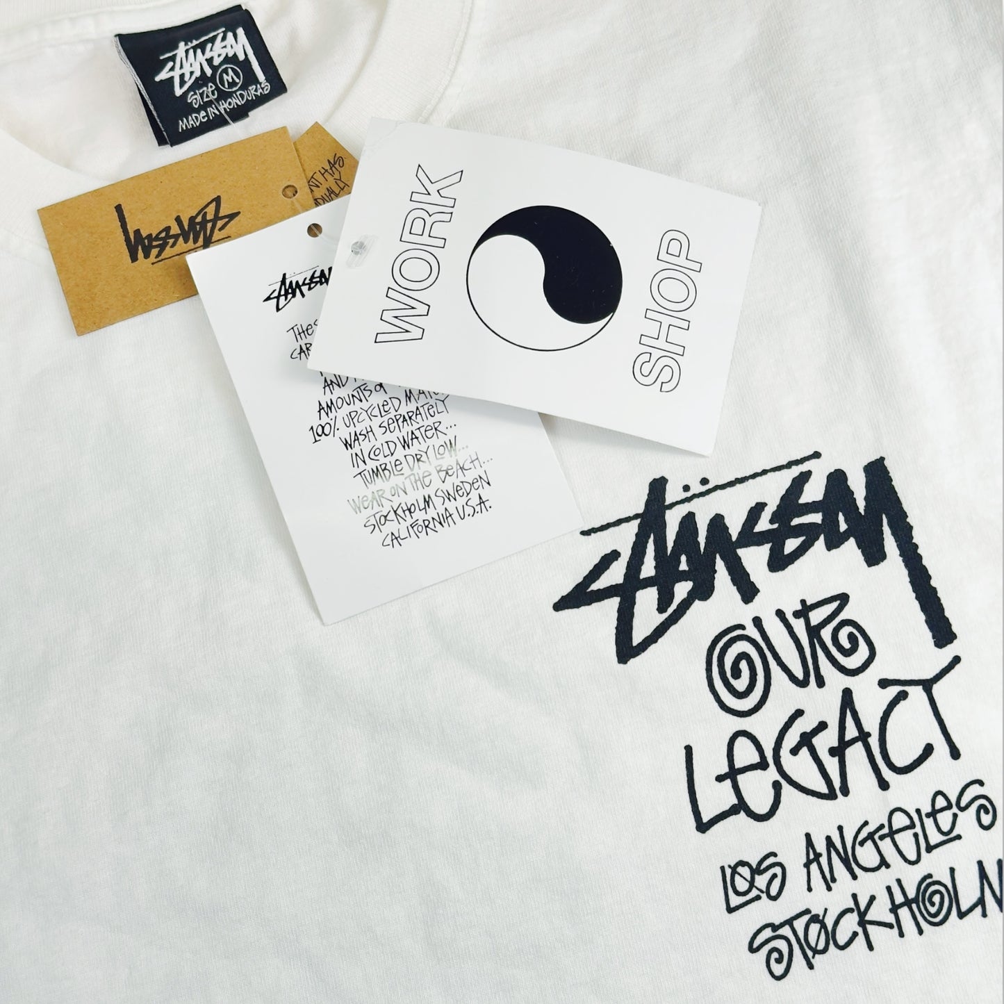 Stussy White Our Legacy (M)
