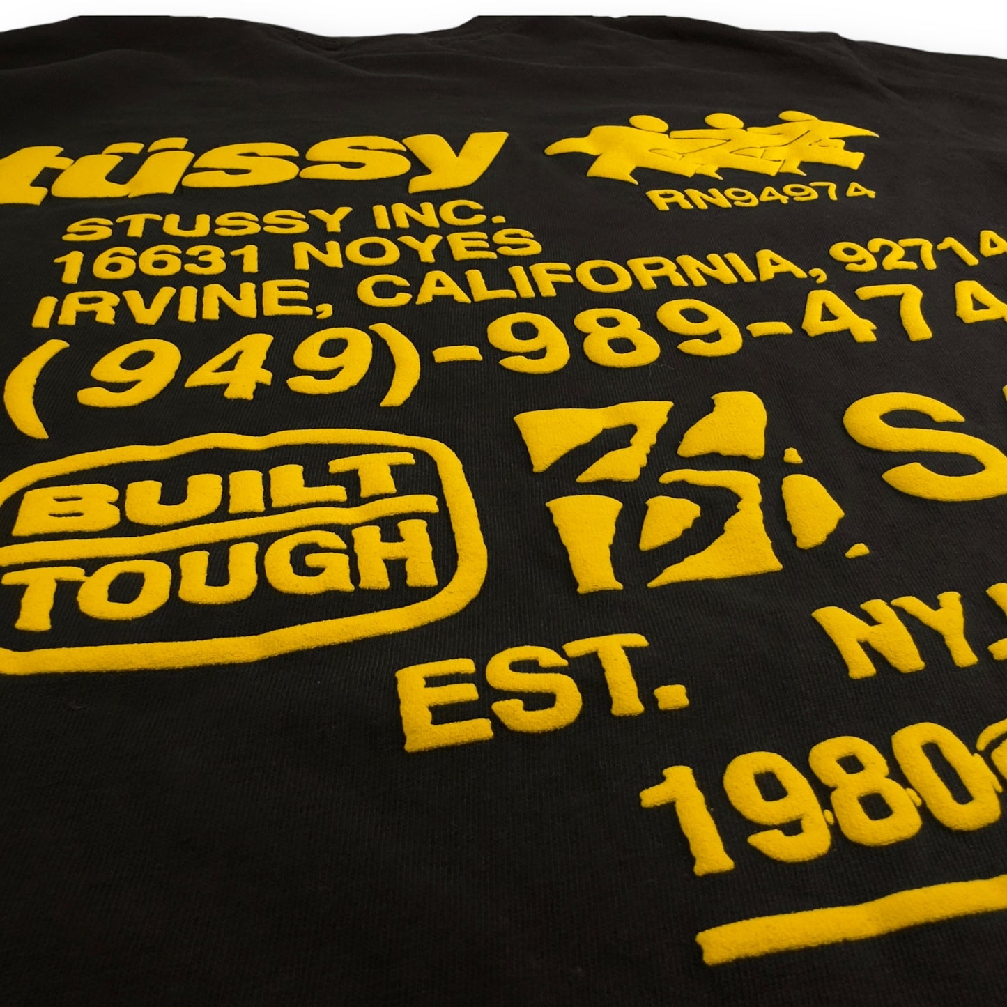 Stussy Inc Black Yellow Puff (M)