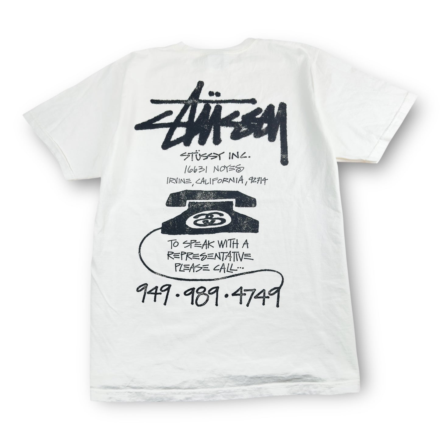Stussy White Inc (M)