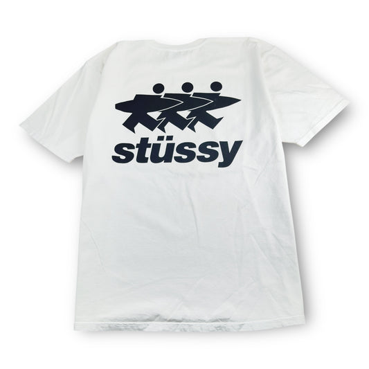 Stussy White Surf (L/XL)