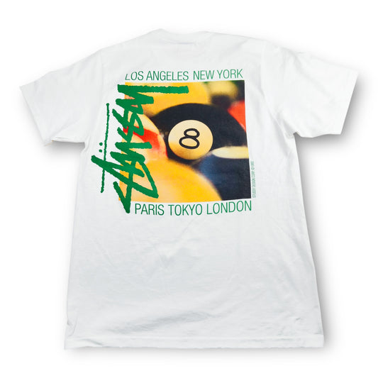 Stussy White Billiards (S)