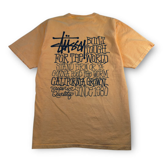 Stussy Orange Pigment Dyed (M)
