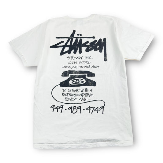 Stussy White Inc (M)